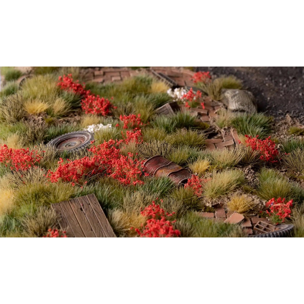 GAMER'S GRASS: RED FLOWERS