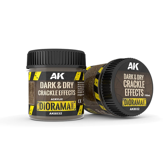 AK INTERACTIVE DARK & DRY CRACKLE EFFECTS 100ML