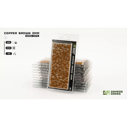 GAMER'S GRASS: COPPER BROWN 2MM (WILD 115X)
