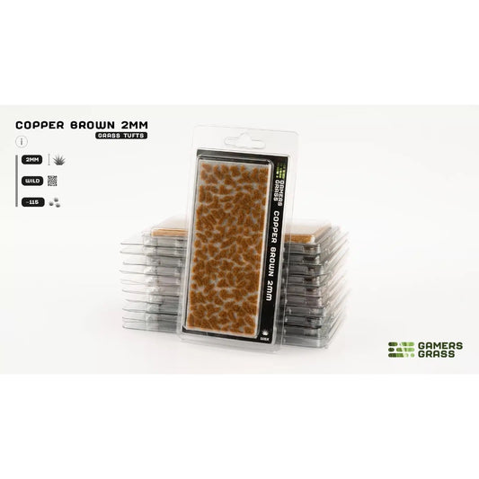 GAMER'S GRASS: COPPER BROWN 2MM (WILD 115X)