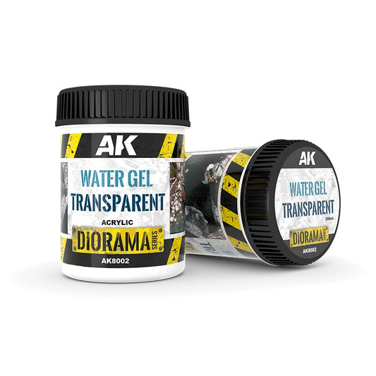 AK INTERACTIVE WATER GEL TRANSPARENT 250ML (ACRYLIC)