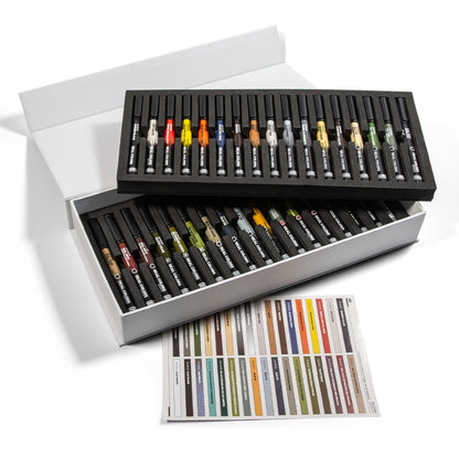 AK INTERACTIVE: SPECIAL BOX REAL COLORS MARKERS - 34UNITS