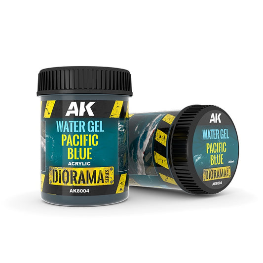AK INTERACTIVE WATER GEL PACIFIC BLUE 250ML (ACRYLIC)