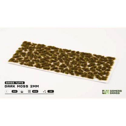 GAMER'S GRASS: DARK MOSS 2MM (WILD 115X)