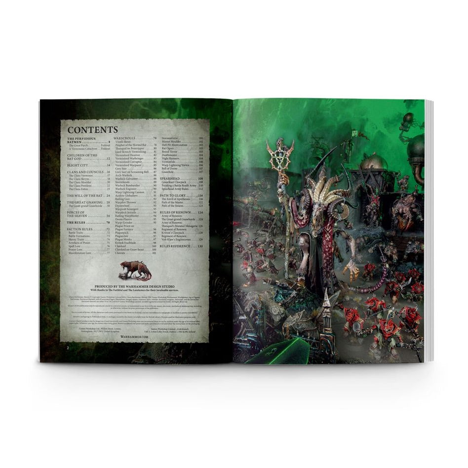 WARHAMMER AGE OF SIGMAR: CHAOS BATTLETOME SKAVEN (ENGLISH)