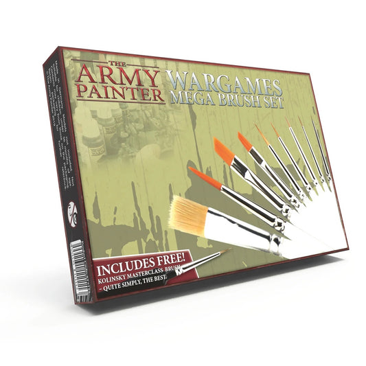 THE ARMY PAINTER: MEGA BRUSH SET
