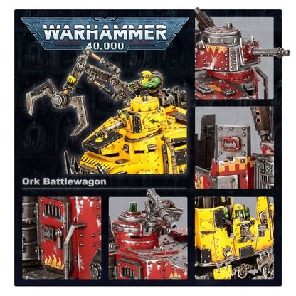 WARHAMMER 40K: ORKS BATTLEWAGON/GUNWAGON/BONEBREAKA