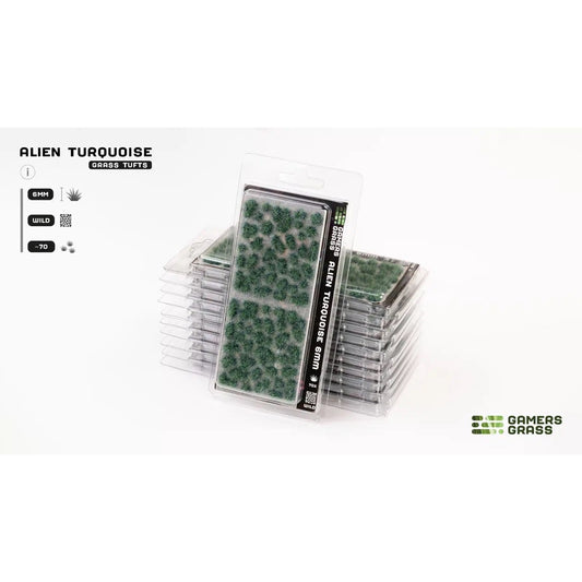 GAMER'S GRASS: ALIEN TURQUOISE 6MM