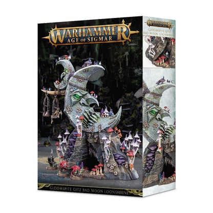 WARHAMMER AGE OF SIGMAR: GLOOMSPITE GITZ BAD MOON LOONSHRINE