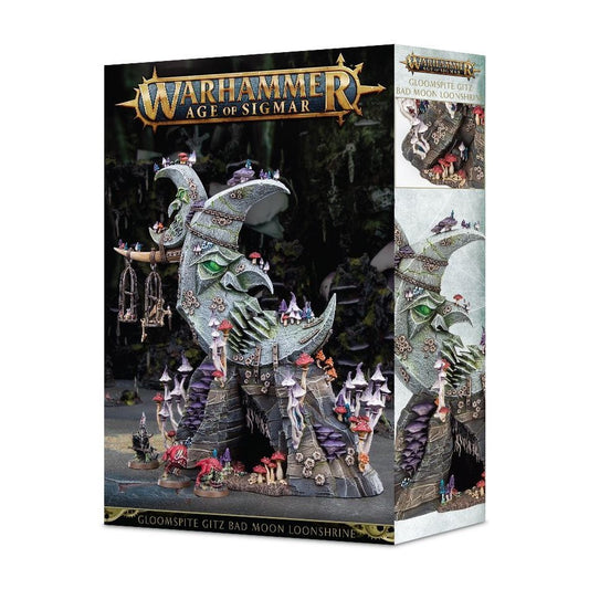 WARHAMMER AGE OF SIGMAR: GLOOMSPITE GITZ BAD MOON LOONSHRINE