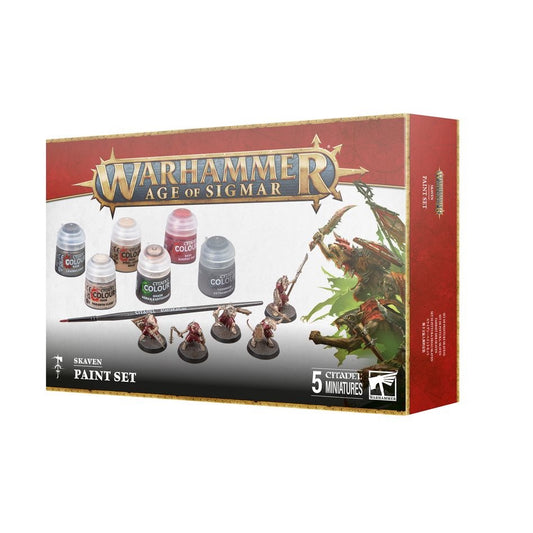 WARHAMMER AGE OF SIGMAR: SKAVEN PAINT SET