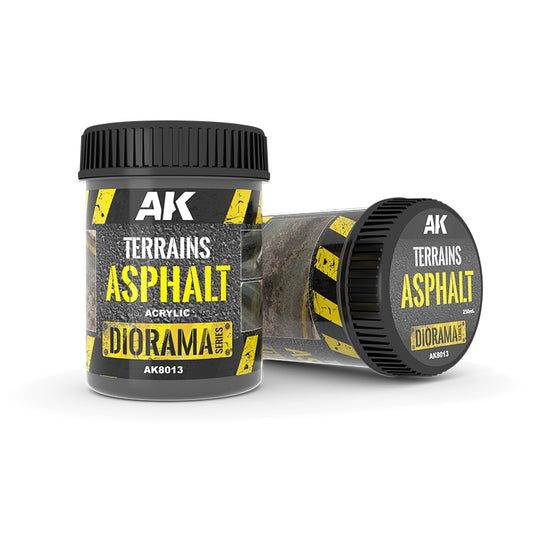 AK INTERACTIVE TERRAINS ASPHALT 250ML (ACRYLIC)