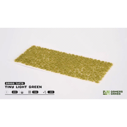 GAMER'S GRASS: TINY LIGHT GREEN 2MM (TINY 500X)