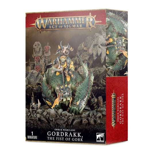 WARHAMMER AGE OF SIGMAR: ORRUK WARCLANS GORDRAKK THE FIST OF GORK