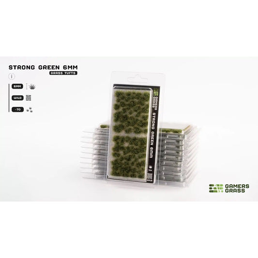 GAMER'S GRASS: STRONG GREEN 6MM (WILD 70X)