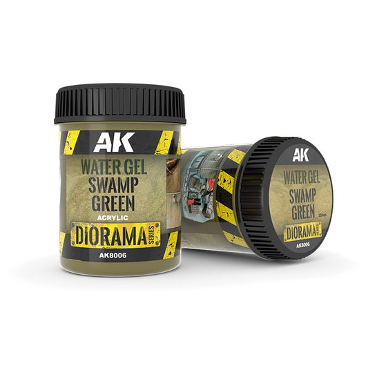 AK INTERACTIVE WATER GEL SWAMP GREEN EFFECTS 250ML (ACRYLIC)