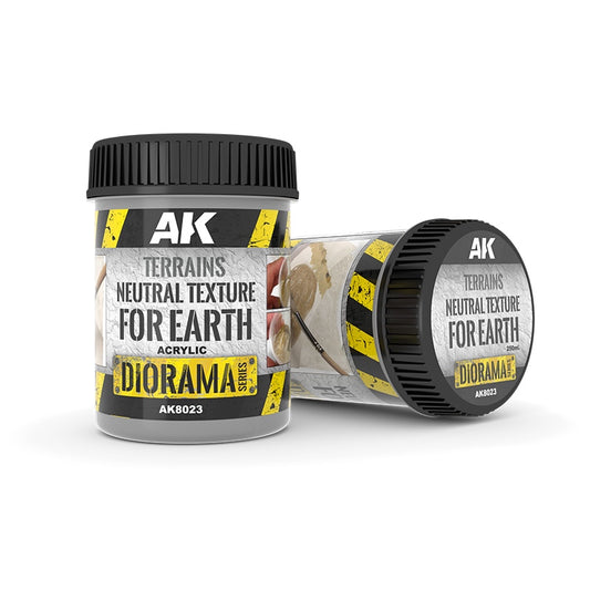 AK INTERACTIVE TERRAINS NEUTRAL TEXTURE 250ML (ACRYLIC)