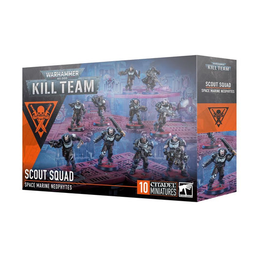 WARHAMMER 40K: KILL TEAM SPACE MARINE SCOUT SQUAD 2024