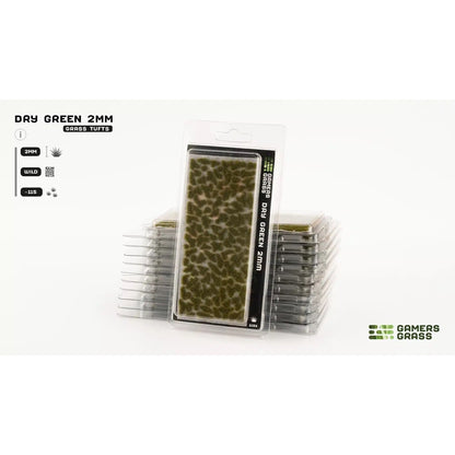 GAMER'S GRASS: DRY GREEN 2MM (WILD 115X)