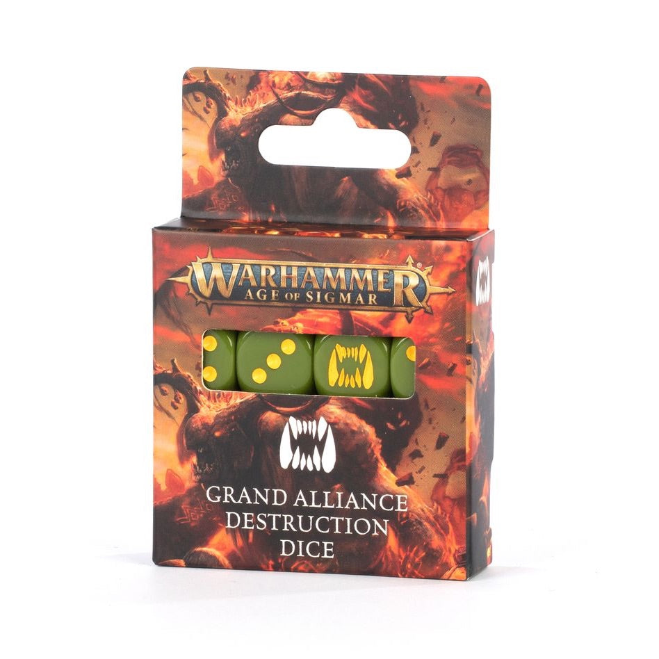 WARHAMMER AGE OF SIGMAR: GRAND ALLIANCE DESTRUCTION DICE