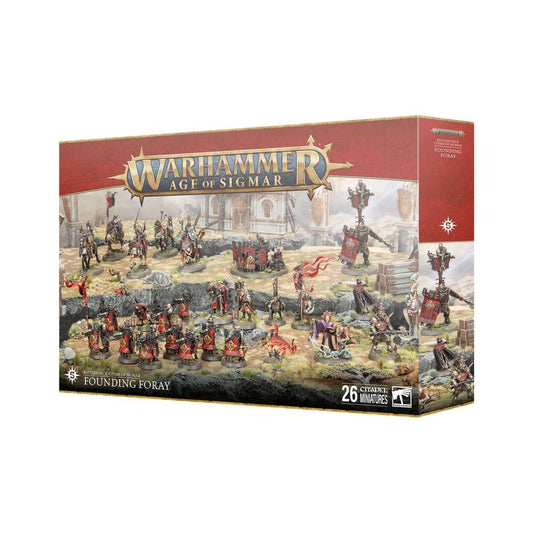 WARHAMMER AGE OF SIGMAR: CITIES OF SIGMAR BATTLEFORCE FOUNDING FORAY