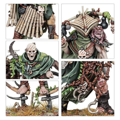 WARHAMMER AGE OF SIGMAR: MAGGOTKIN OF NURGLE BATTLEFORCE SHUDDERBLIGHT CYST