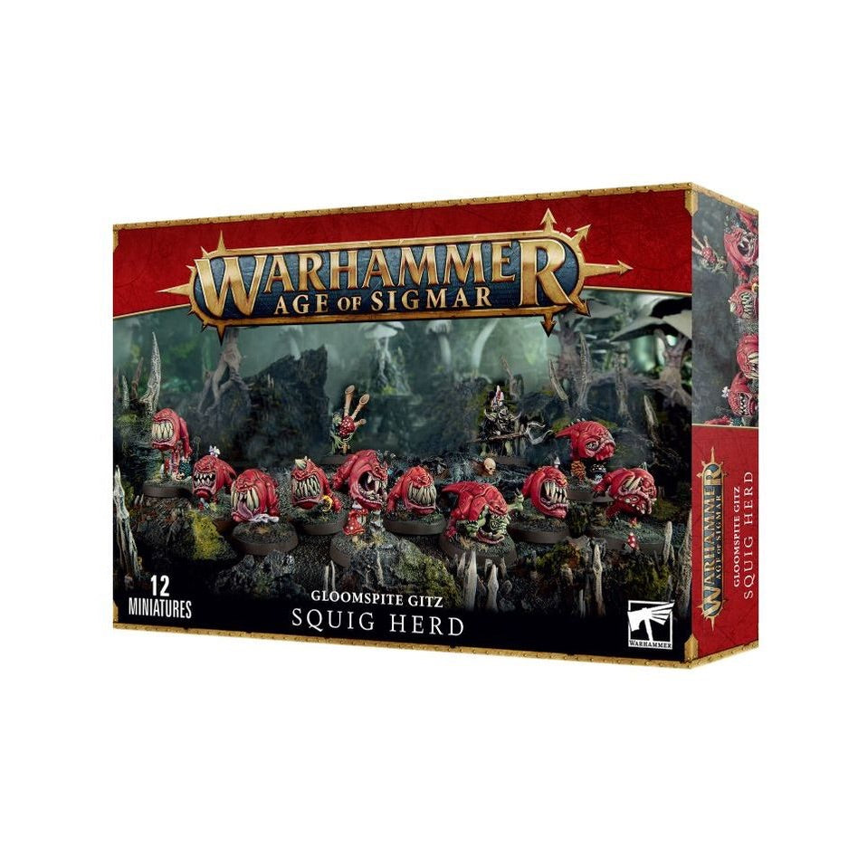 WARHAMMER AGE OF SIGMAR: GLOOMSPITE GITZ SQUIG HERD