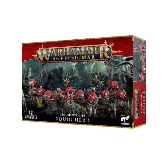 WARHAMMER AGE OF SIGMAR: GLOOMSPITE GITZ SQUIG HERD