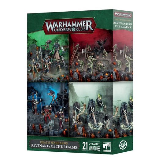 WARHAMMER AGE OF SIGMAR: UNDERWORLDS DEATH WARBANDS REVENANTS OF THE REALMS