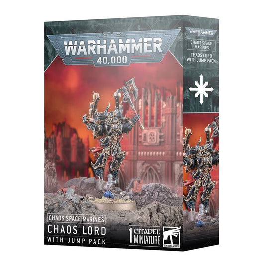WARHAMMER 40K: CHAOS SPACE MARINES LORD WITH JUMP PACK