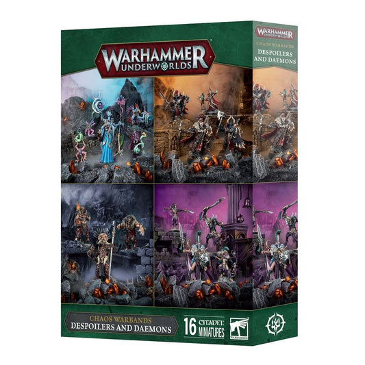 WARHAMMER AGE OF SIGMAR: UNDERWORLDS CHAOS WARBANDS DESPOILERS AND DAEMONS