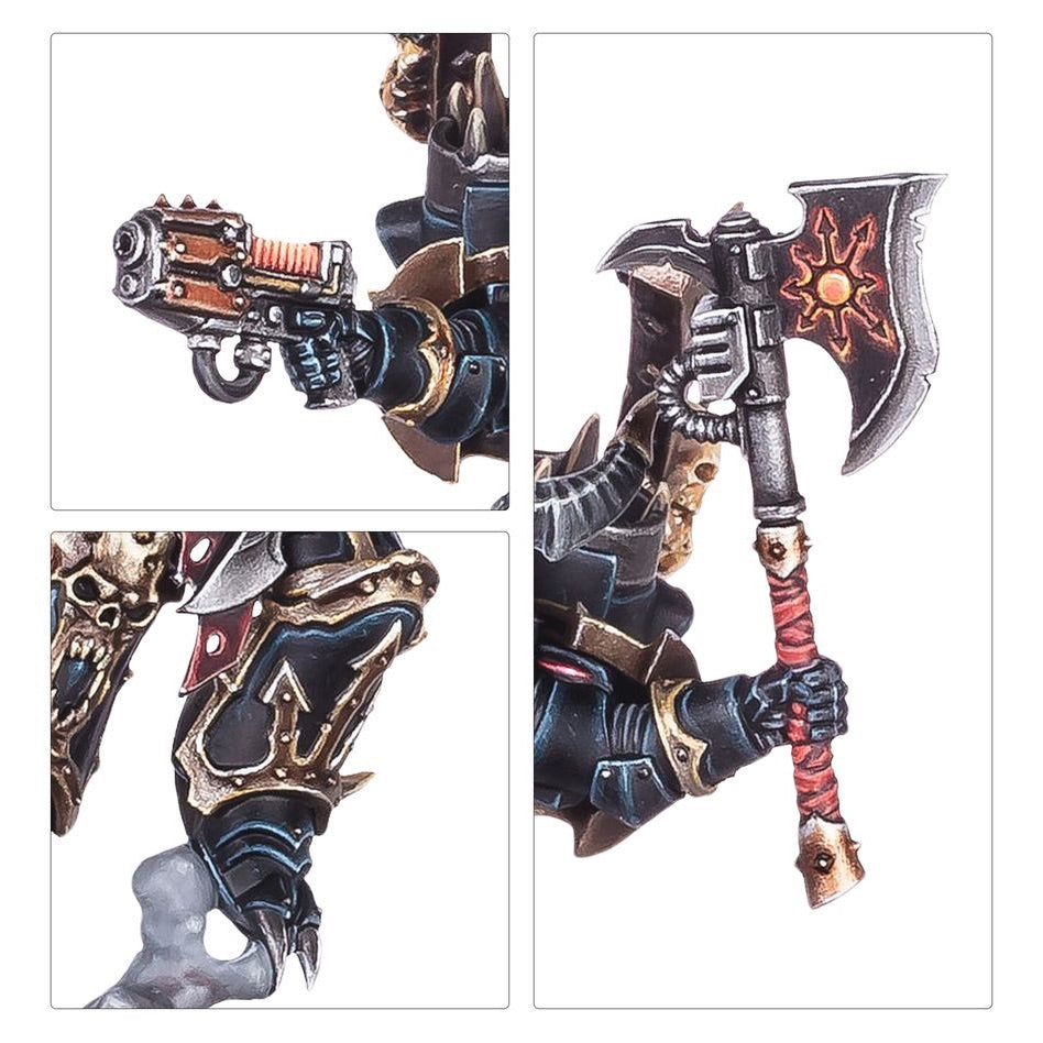WARHAMMER 40K: CHAOS SPACE MARINES LORD WITH JUMP PACK