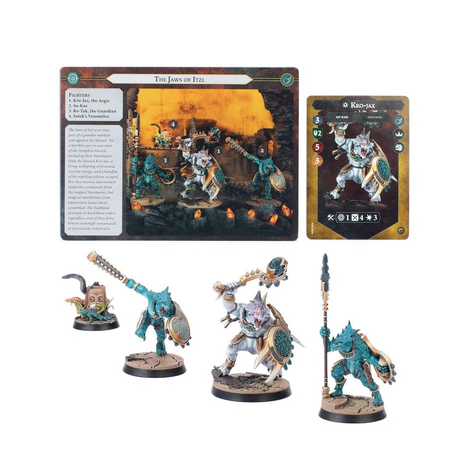 WARHAMMER AGE OF SIGMAR: UNDERWORLDS THE JAWS OF ITZL