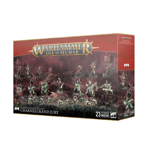 WARHAMMER AGE OF SIGMAR: FLESH-EATER COURTS BATTLEFORCE CHARNELGRAND JURY
