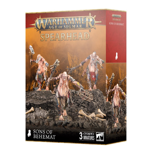 WARHAMMER AGE OF SIGMAR: SPEARHEAD SONS OF BEHEMAT
