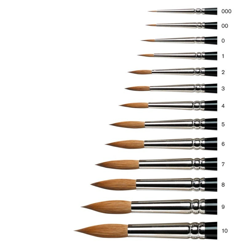 WINSOR & NEWTON SERIES 7 KOLINSKY SABLE BRUSHES