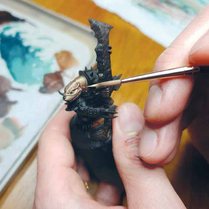 DA VINCI MINIATURE MAESTRO SERIES 70 ROUND, EXTRA LONG AND EXTRA POINTED KOLINSKY SABLE BRUSHES