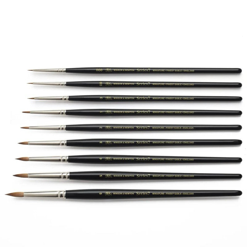 WINSOR & NEWTON SERIES 7 KONLISNKY MINIATURE SABLE BRUSH