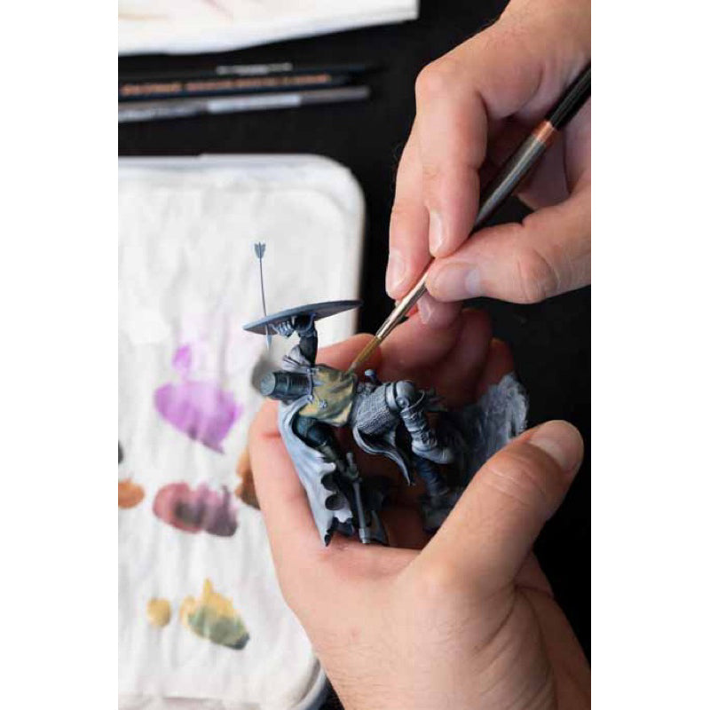 DA VINCI MINIATURE MAESTRO SERIES 70 ROUND, EXTRA LONG AND EXTRA POINTED KOLINSKY SABLE BRUSHES