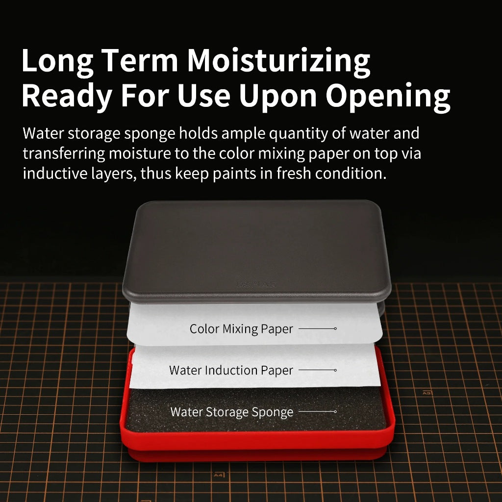 DSPIAE: MP PRO MOISTURIZING COLOR WET PALLETE FOR ACRYLIC PAINTS
