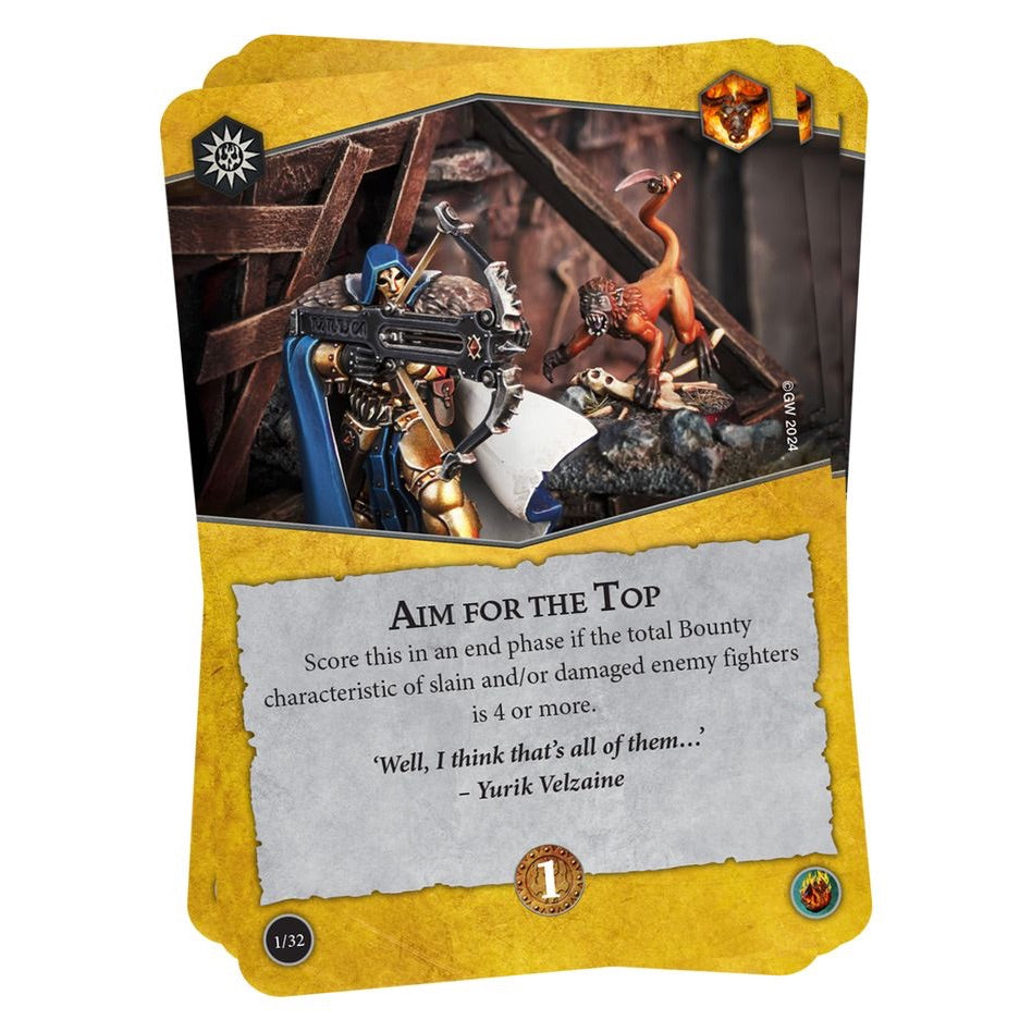 WARHAMMER AGE OF SIGMAR: UNDERWORLDS RECKLESS FURY RIVALS DECK (ENGLISH)