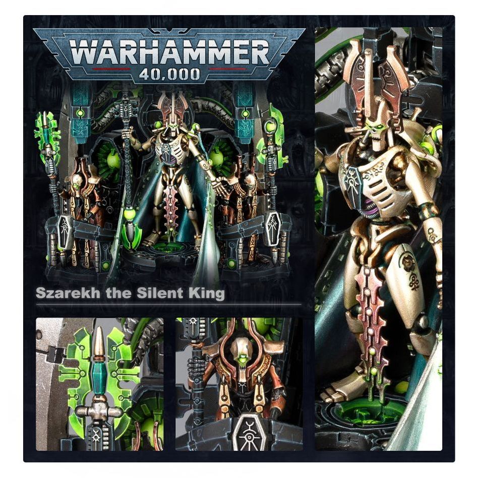 WARHAMMER 40K: NECRONS SZAREKH, THE SILENT KING