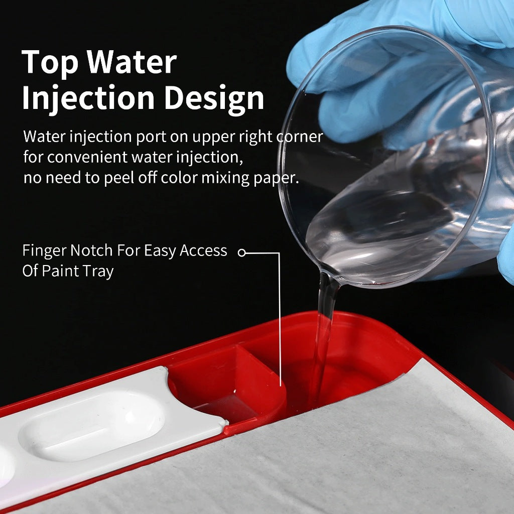 DSPIAE: MP PRO MOISTURIZING COLOR WET PALLETE FOR ACRYLIC PAINTS