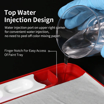 DSPIAE: MP PRO MOISTURIZING COLOR WET PALLETE FOR ACRYLIC PAINTS