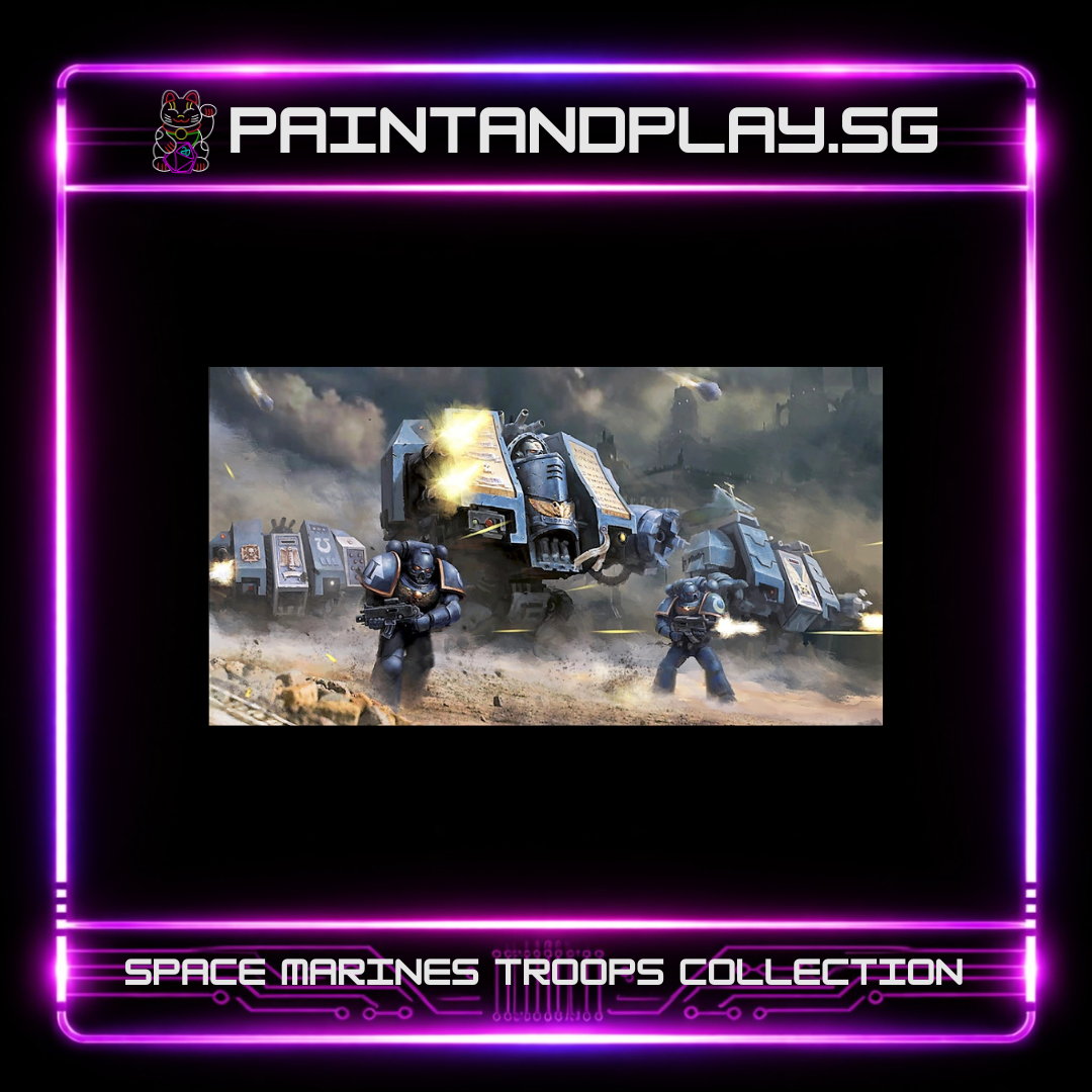 WARHAMMER 40K: SPACE MARINES TROOPS COLLECTION HUB
