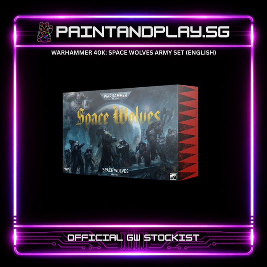 WARHAMMER 40K: SPACE WOLVES ARMY SET (ENGLISH)