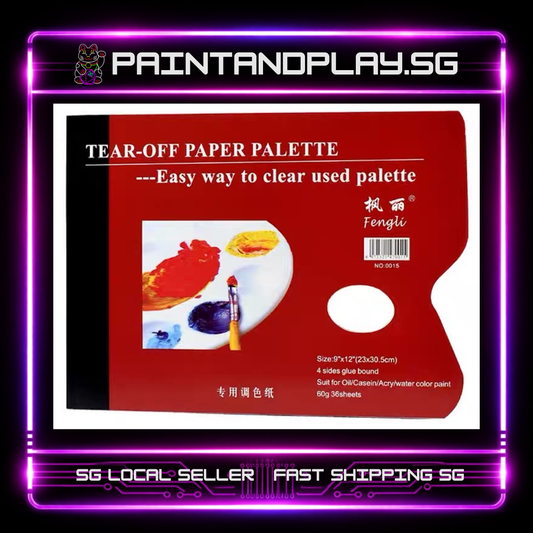 FENGLI : TEAR-OFF PAPER PALETTE