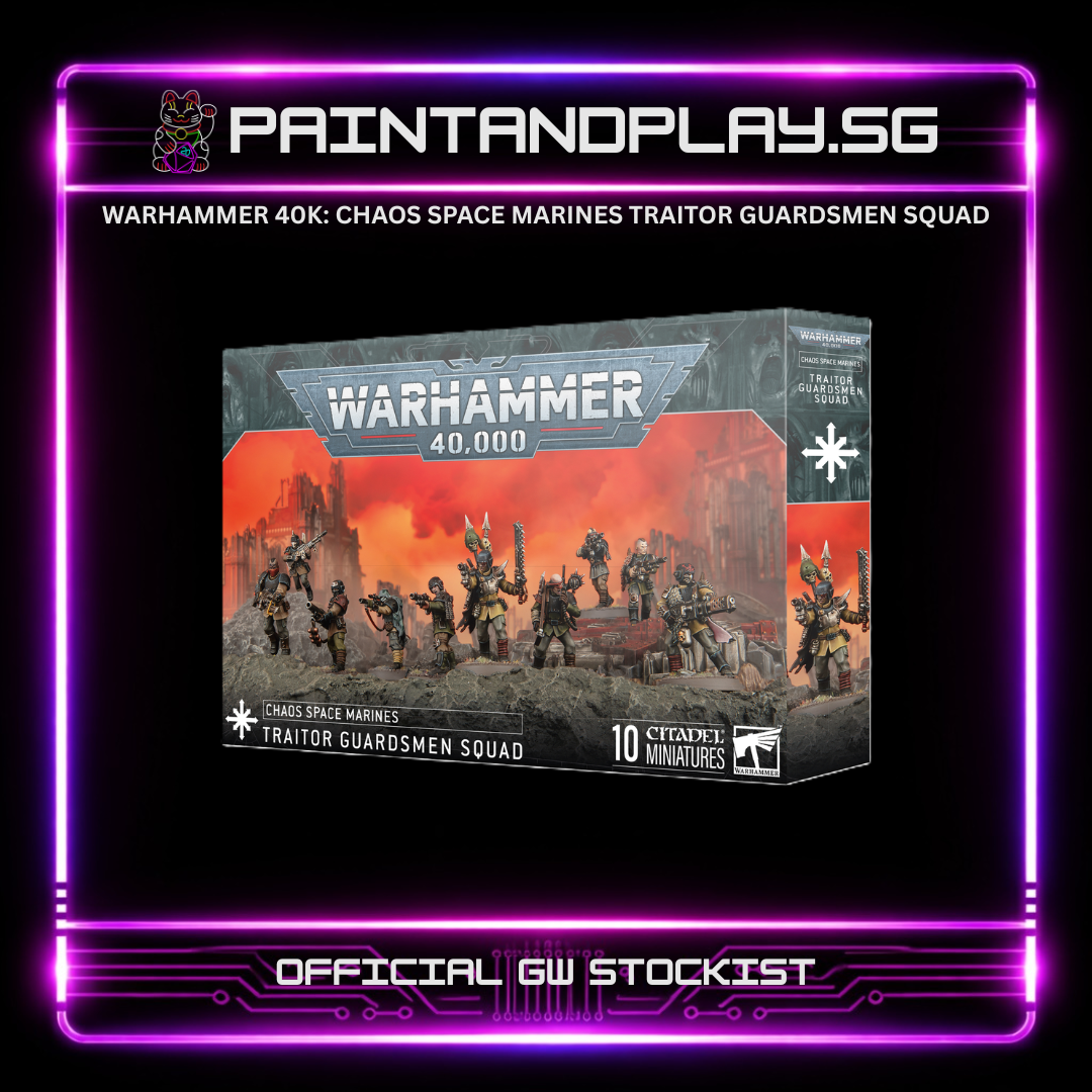 WARHAMMER 40K: CHAOS SPACE MARINES REBEL SQUAD & HEROES HUB - ABADDON, HURON & DEFILER