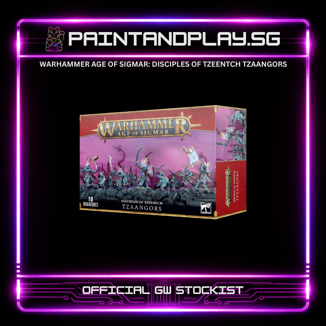 WARHAMMER 40K: THOUSAND SONS ARMY SQUAD HUB - MAGNUS, RUBRICS & TZAANGORS