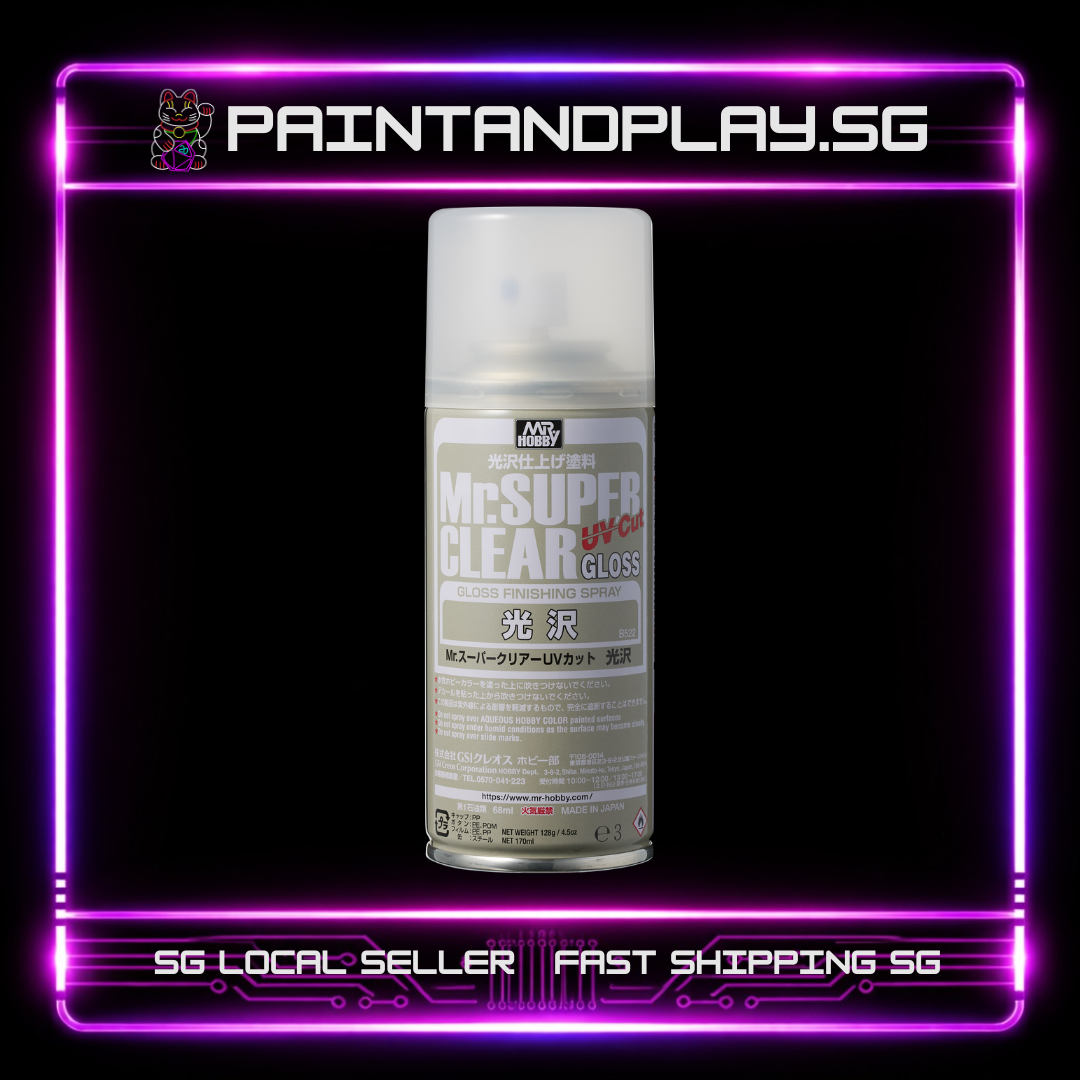 MR HOBBY: SURFACERS & TOP COATS SPRAYS